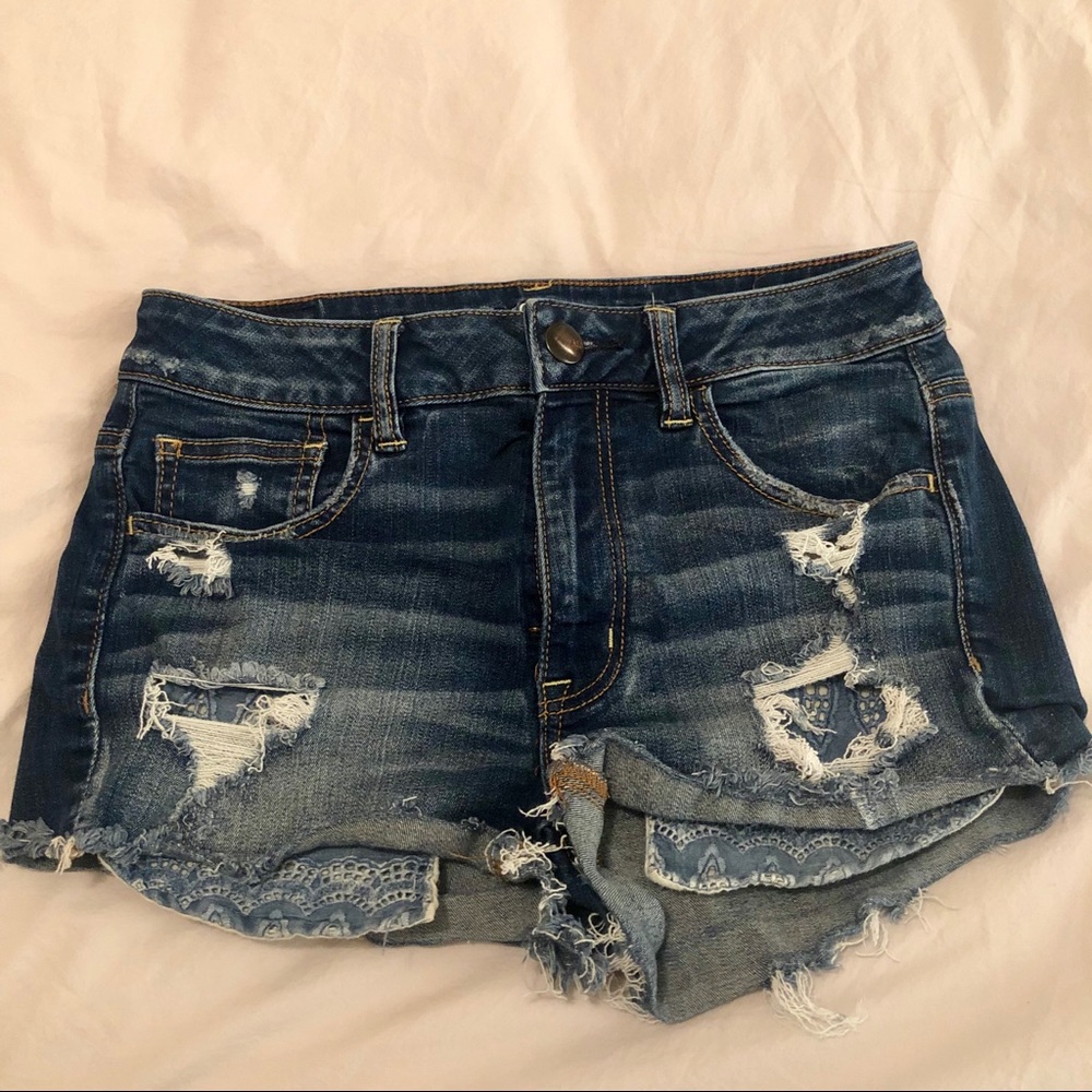 American Eagle jean shorts